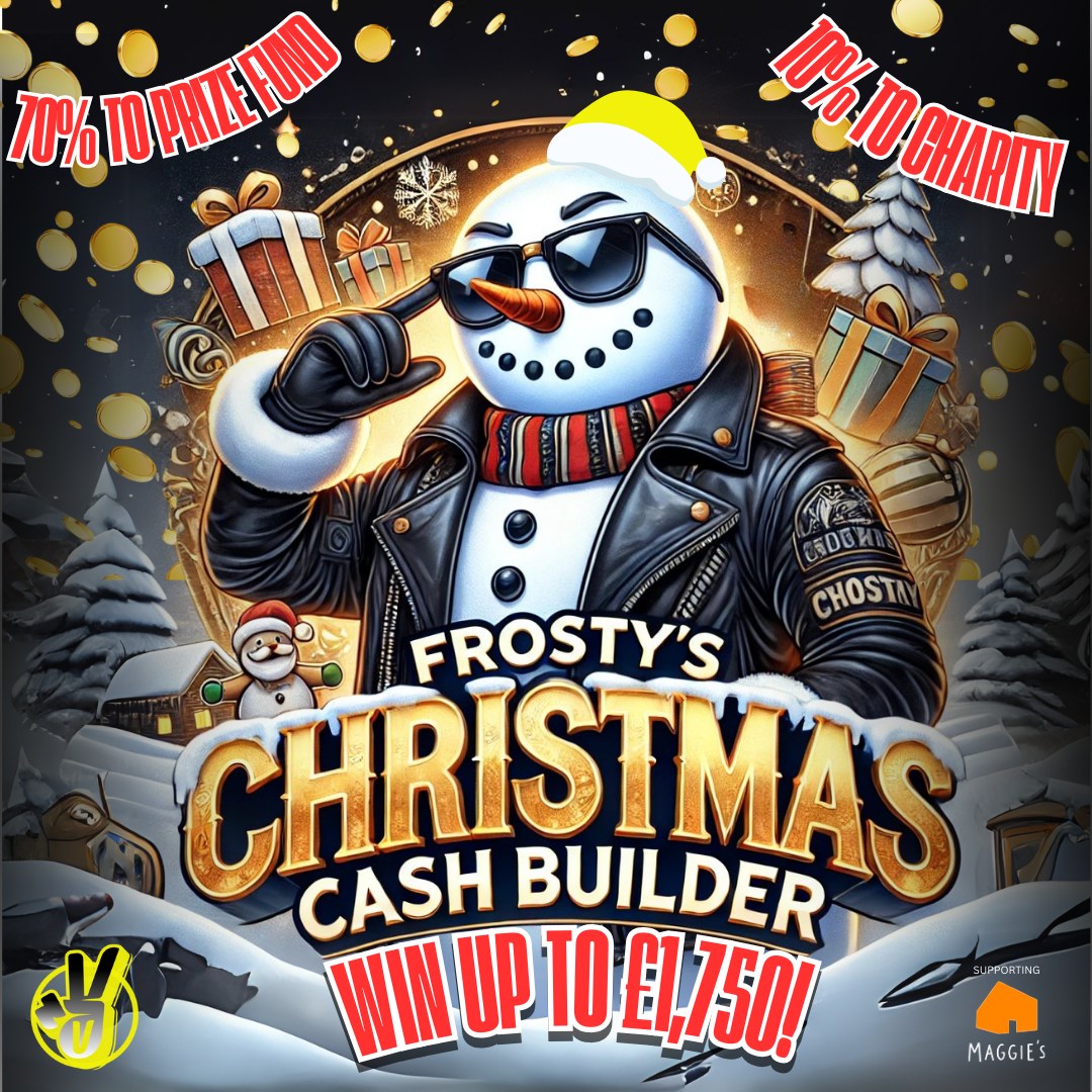 Won Frosty’s Christmas Cash Builder